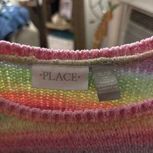 BB Dakota Ombre Rainbow Knit Sweater